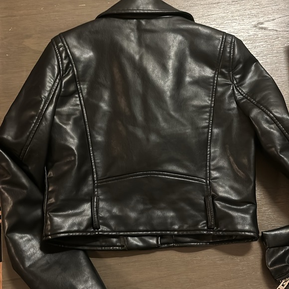Zara Leather Jacket - Picture 4 of 5